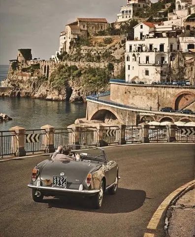 Vintage car representing style and sophistication